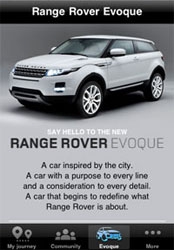 Land Rover lance une application pour l'iPhone Land Rover lance une application pour l'iPhone